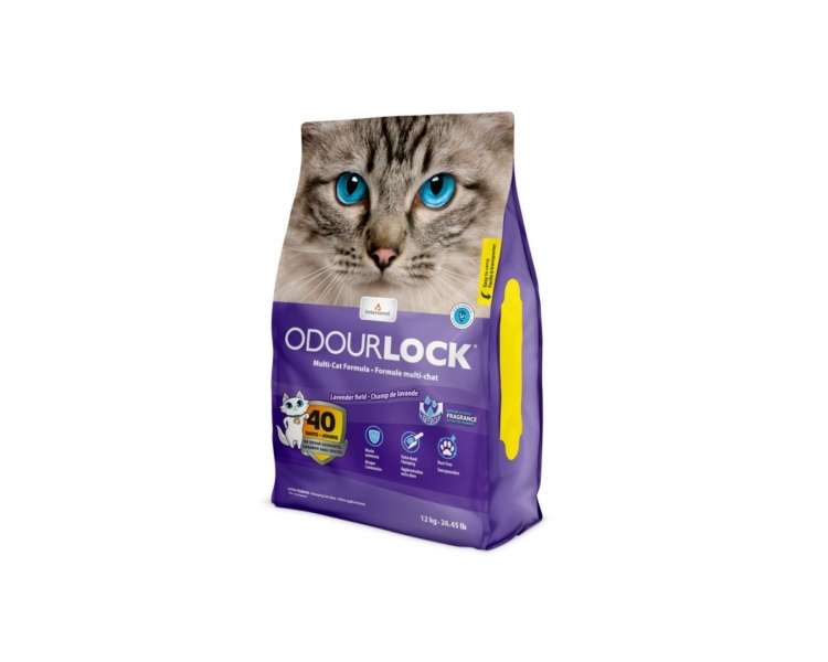 Intersand - Catlitter Odour Lock Lavender 12kg - (77797921312)