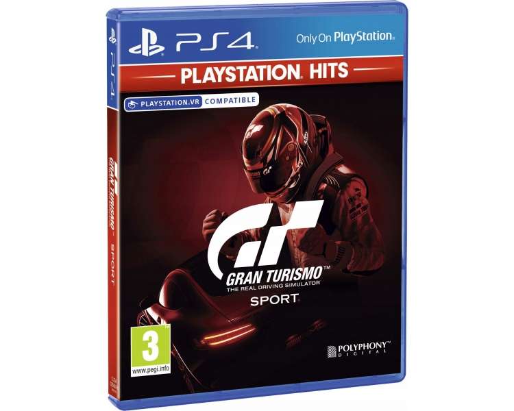 Gran Turismo: Sport (Playstation Hits) Juego para Consola Sony PlayStation 4 , PS4