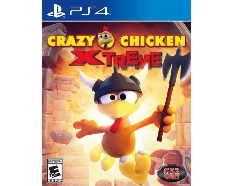 Crazy Chicken Xtreme Juego para Consola Sony PlayStation 4 , PS4