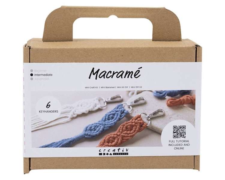 DIY Kit - Macramé - Key ring (977554)