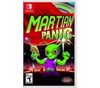 Martian Panic (Import) Juego para Consola Nintendo Switch, PAL ESPAÑA