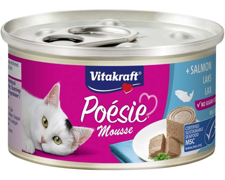 Vitakraft - Poésie Mousse Salmon 85gr - (31544)