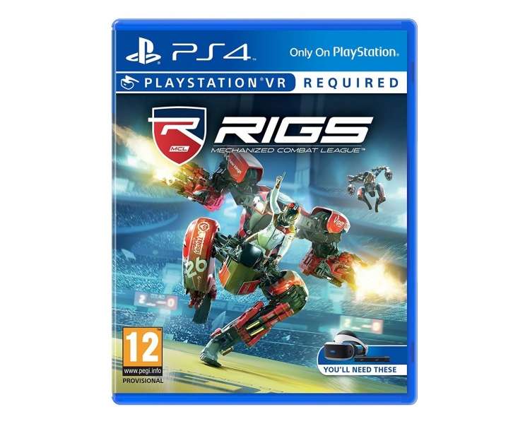 RIGS: Mechanized Combat League (VR) Juego para Consola Sony PlayStation 4 , PS4