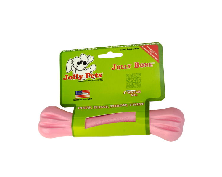 Jolly Pets - Bone TPE S/M 16cm Rose - (JOLL080AD)