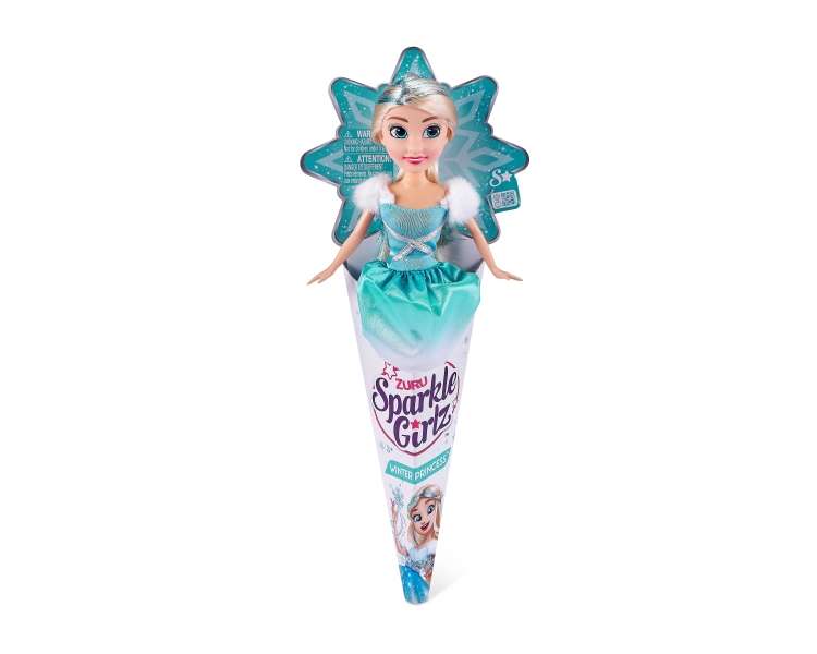 Sparkle Girlz - Dolls - Winter Princess In Cone 26cm (10017BQ1)