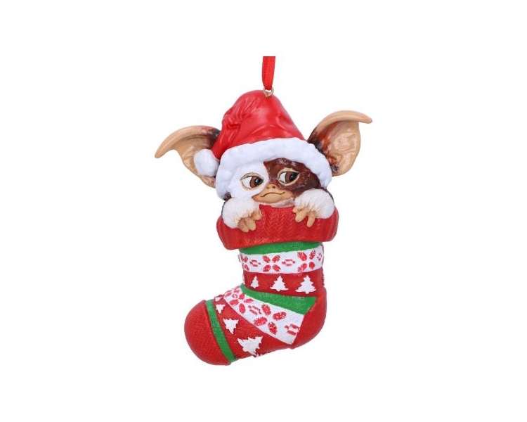 Gremlins Gizmo in Stocking Hanging Ornament 12cm