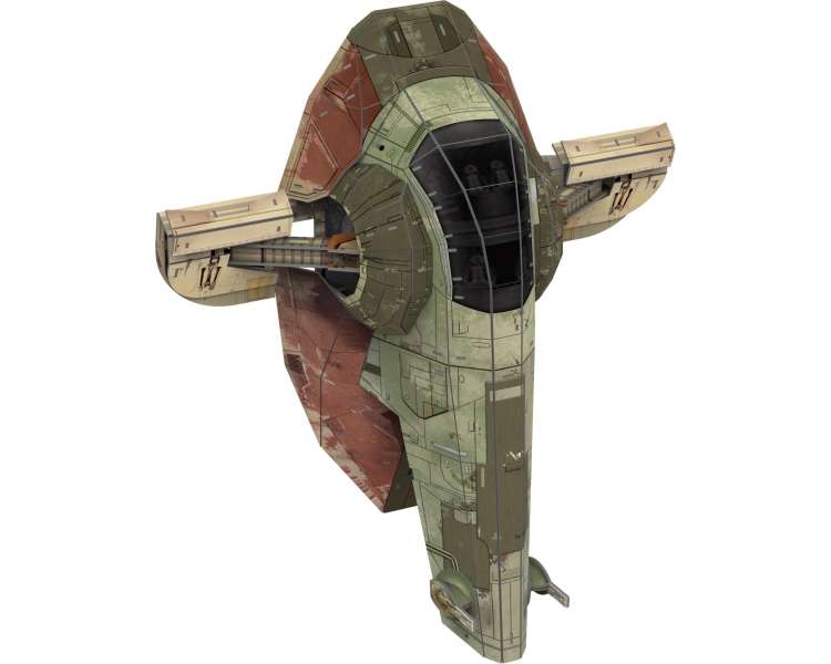 Rompecabezas Star Wars - Starfighter de Boba Fett 3D con 130 piezas (51305)