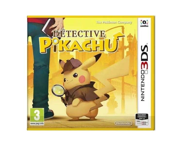 Detective Pikachu Juego para Nintendo 3DS