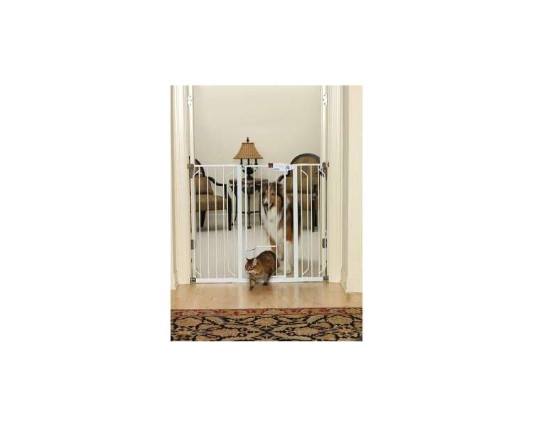 Carlson -  Gate Xtra High Walk-Thru With Door 104x74-99CM - (704.2054)