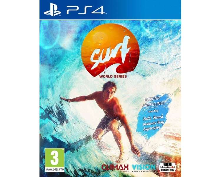 Surf World Series Juego para Consola Sony PlayStation 4 , PS4, PAL ESPAÑA