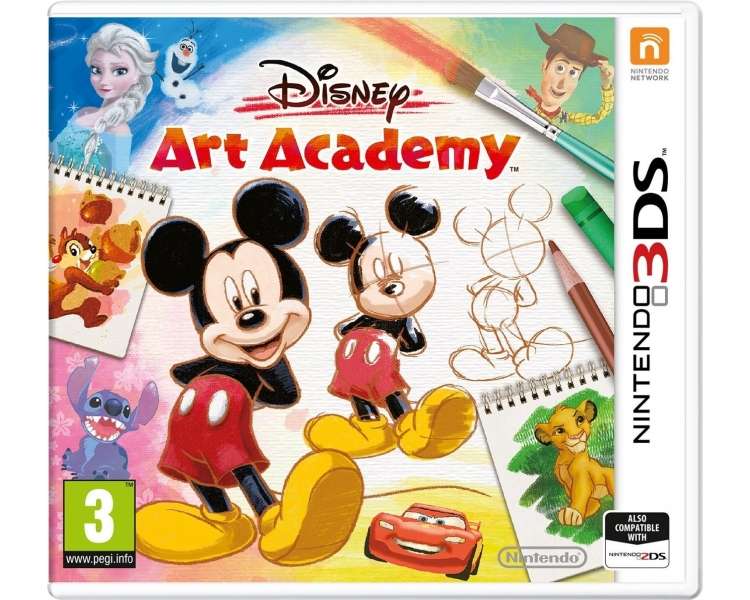 Disney Art Academy Juego para Consola Nintendo 3DS