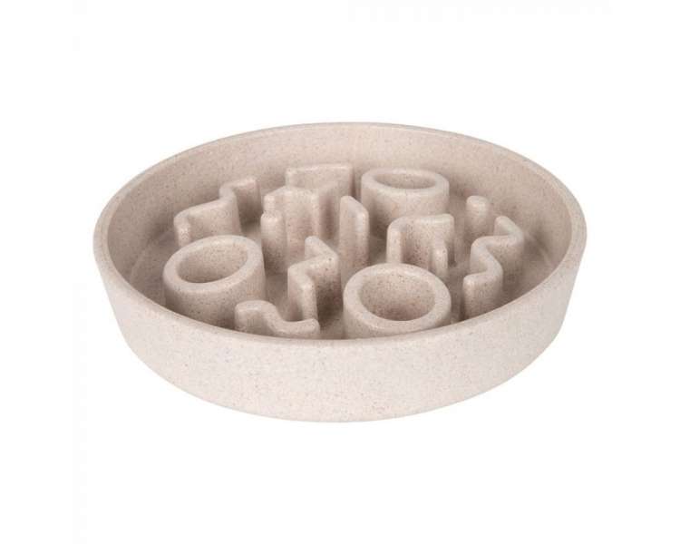 District70 - Bamboo Cat Slow Feeder  Ø 13,5cm Merengue - (WA6962)