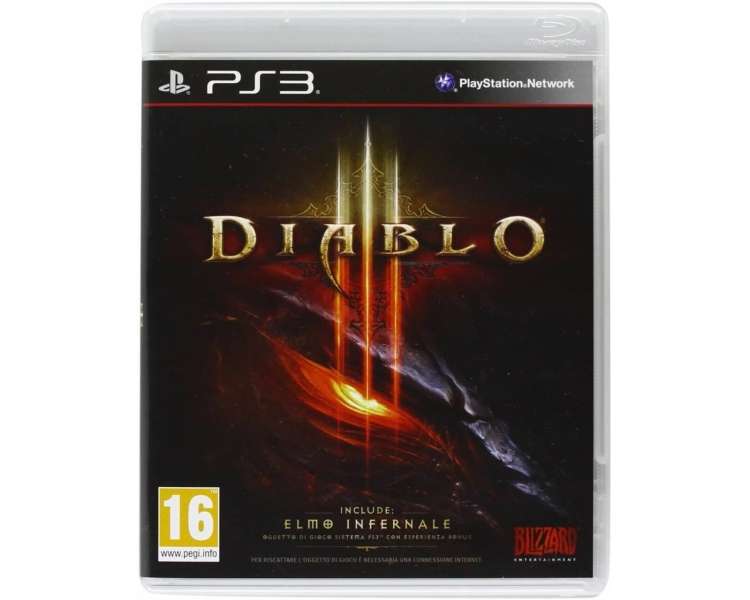 Diablo III ( Italian Box ) Juego para Consola Sony PlayStation 3 PS3