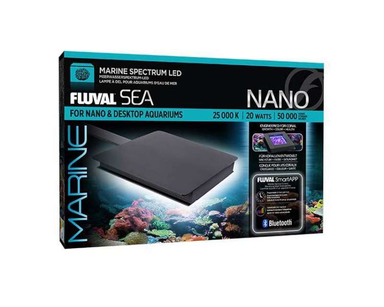 FLUVAL -  Nano Marine Led 20W 12.7X12.7Cm - (120.8386)