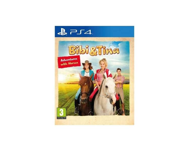 Bibi & Tina: Adventures with Horses Juego para Consola Sony PlayStation 4 , PS4, PAL ESPAÑA