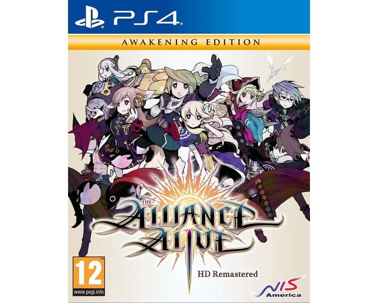 The Alliance Alive HD Remastered Juego para Consola Sony PlayStation 4 , PS4