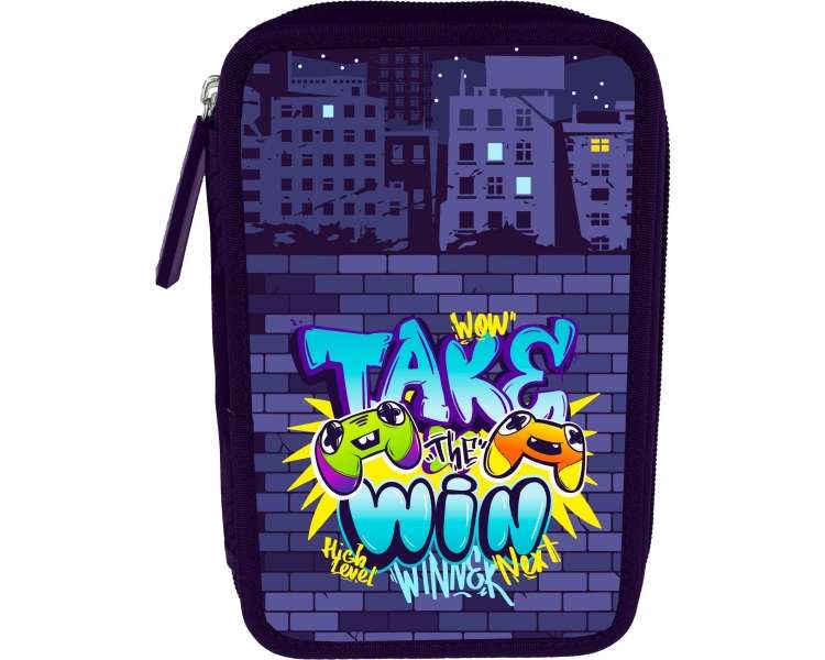 Tinka - Double Pencil Case - Gaming (8-803742)