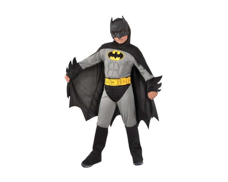 Ciao - Costume w/muscles - Batman (Grey) (89 cm)