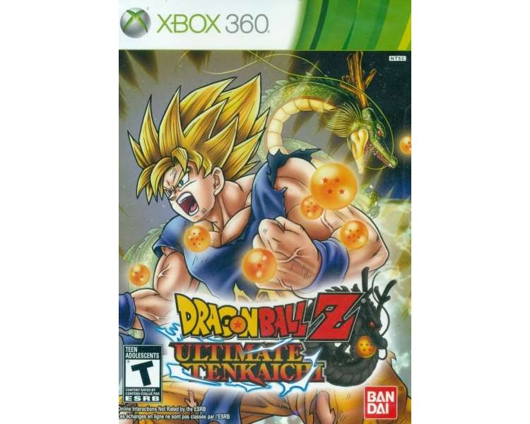 Dragon Ball Z: Ultimate Tenkaichi Juego para Consola Microsoft XBOX 360