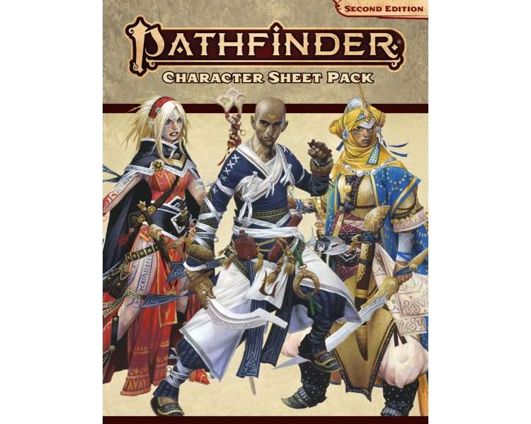 Pathfinder - Character Sheet Pack P2 (PZO2202)