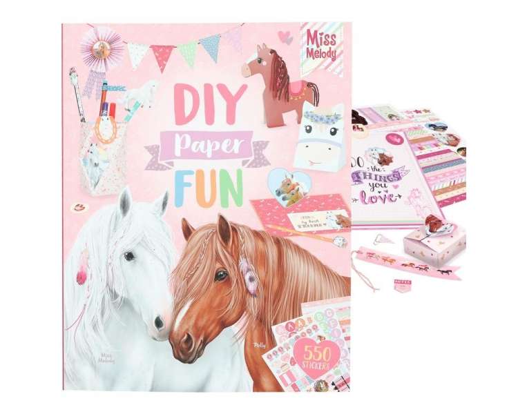 Miss Melody - DIY Paper Fun Book - (0412121)