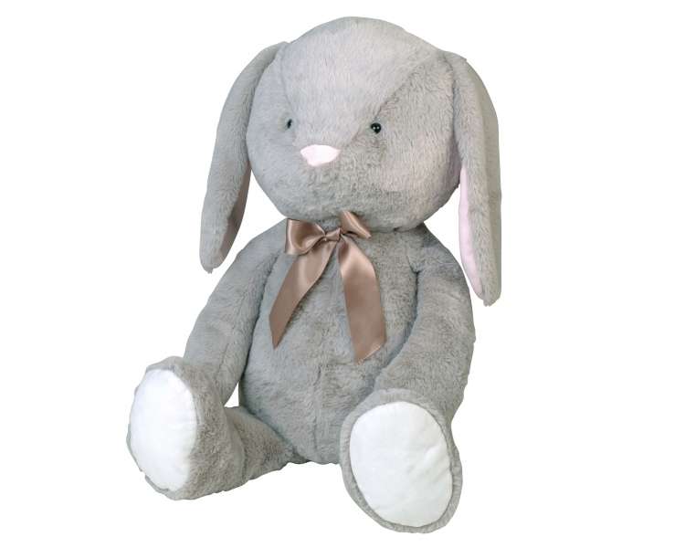 Happy People - Plush Rabbit 75 cm. - Grey (58263)