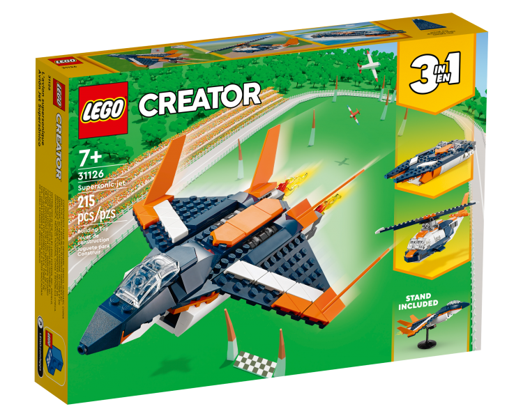 LEGO Creador, Jet Supersónico (31126)