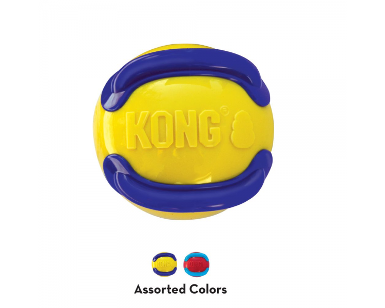 Kong - Jaxx Brights Ball Assorted Medium - (KONGPJB21E)