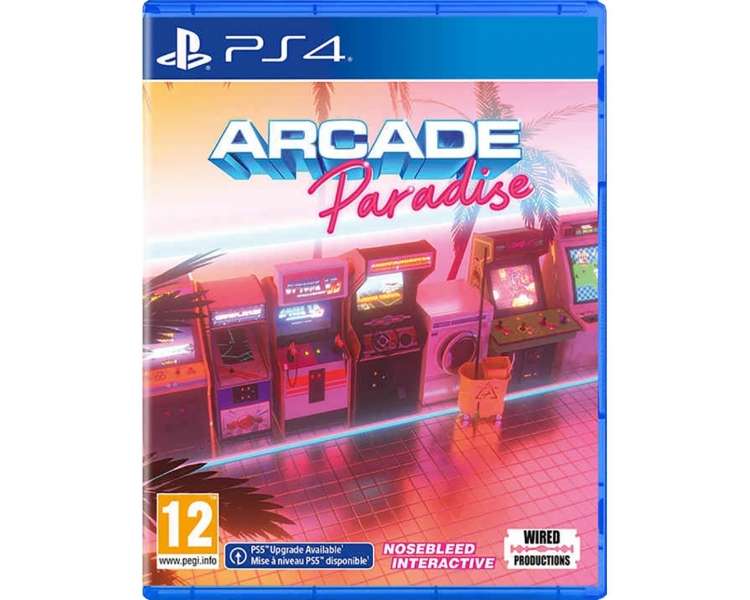 Arcade Paradise Juego para Consola Sony PlayStation 4 , PS4, PAL ESPAÑA