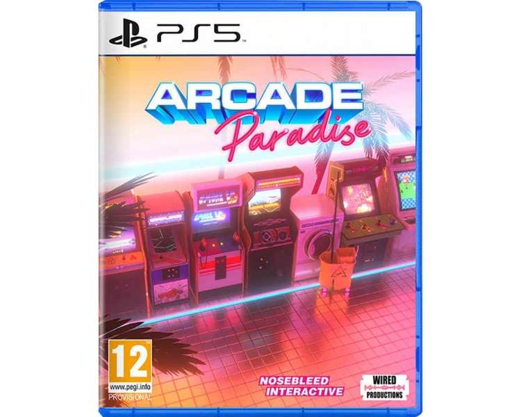 Arcade Paradise Juego para Consola Sony PlayStation 5 PS5, PAL ESPAÑA