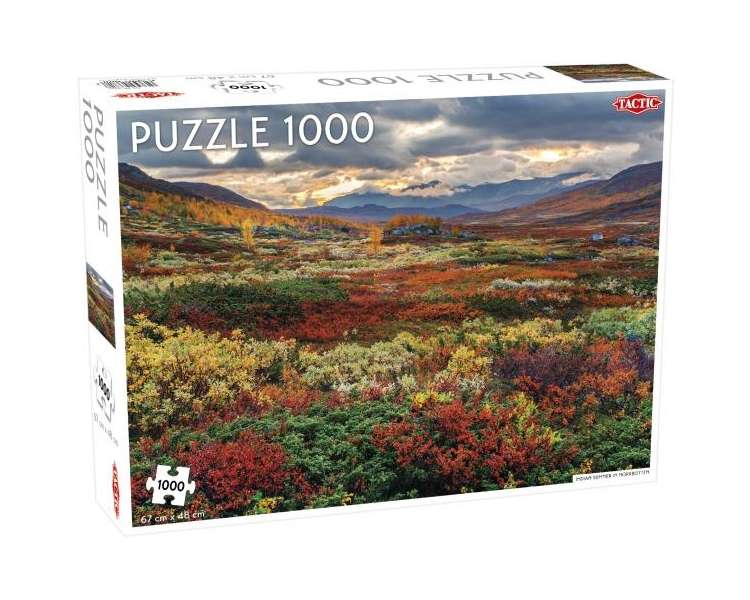 Tactic - Puzzle 1000 pc -  Indian Summer in Norrbotten