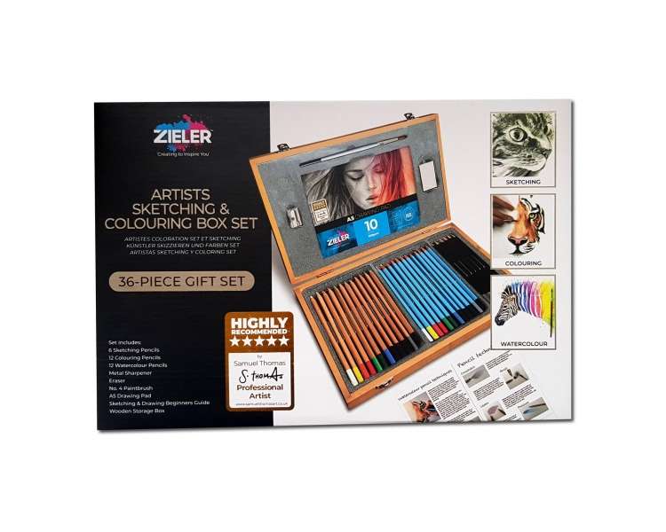 Zieler - Artist set 36 pcs. (609299283)