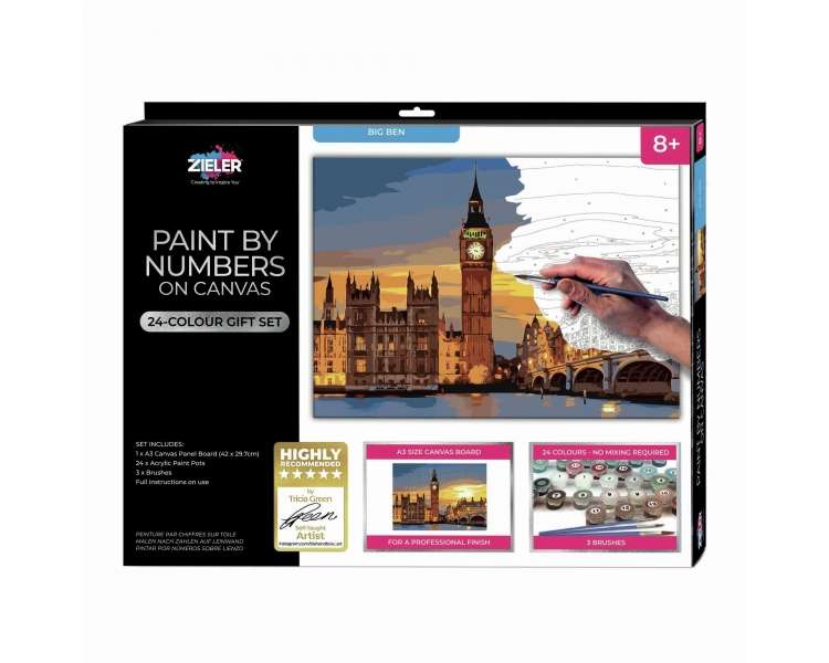 Zieler - Paint By Numbers - Big Ben (609299434)