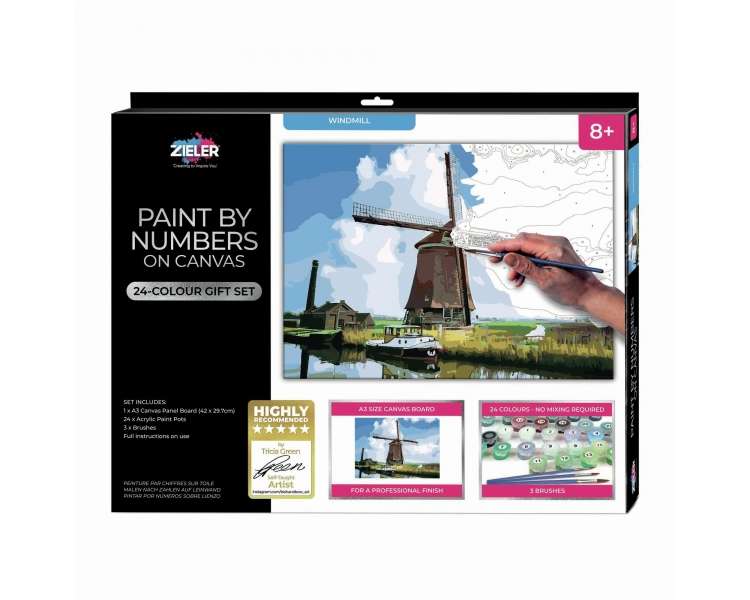 Zieler - Paint By Numbers - Windmill (609299443)