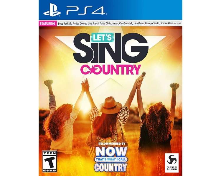 Let's Sing Country Juego para Consola Sony PlayStation 4 , PS4