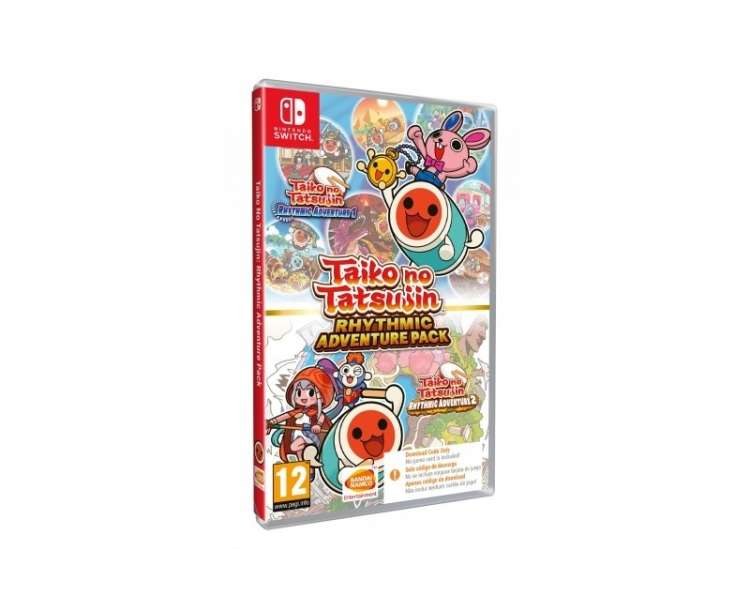 Taiko no Tatsujin: Rhythmic Adventure Bundle Pack (Code in a Box)