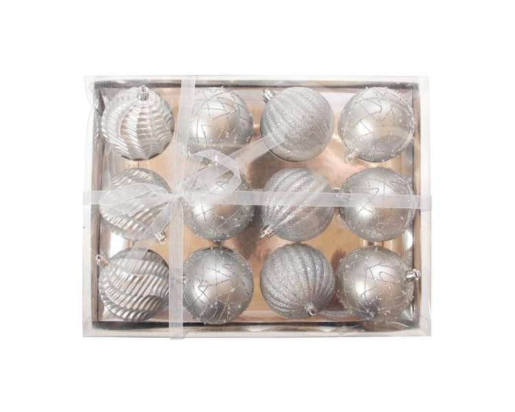 DGA - Christmas Ornamets Balls - Silver (24701015)