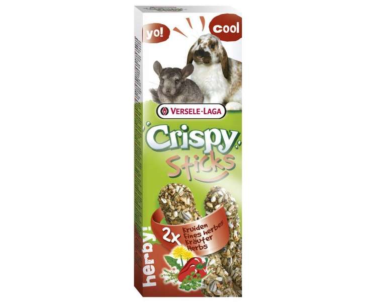 Versele Laga - Sticks Rabbits-Chinchillas Herbs 110Gr - (510.0142)