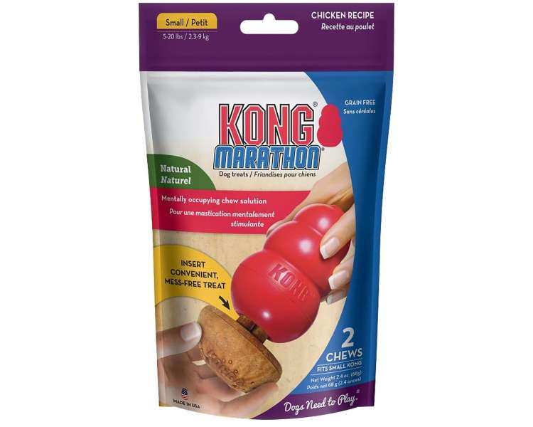 Kong - Marathon 2-pack chicken small 5.1x4.5cm- (634.6880)