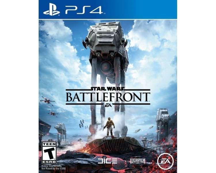 Star Wars: Battlefront Playstation Hits, Broken Box Juego para Consola Sony PlayStation 4 , PS4