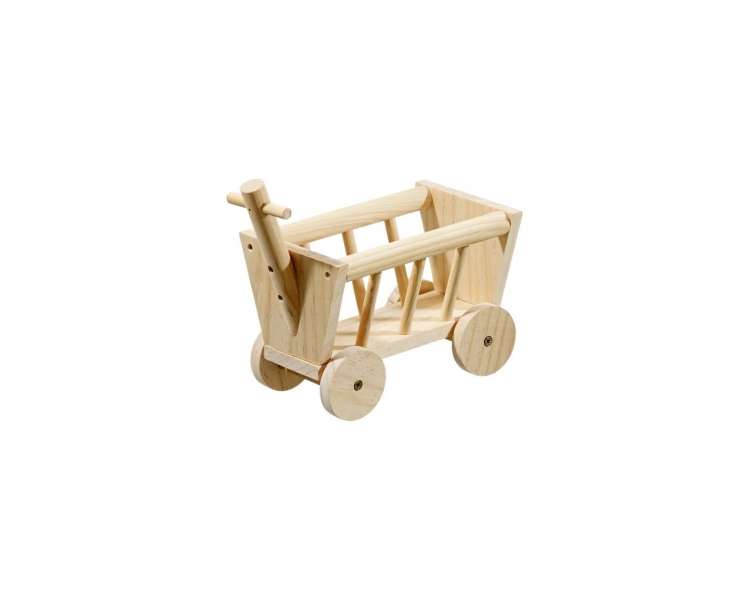 Flamingo - Hayrack wagon in wood, M - (540058501034)