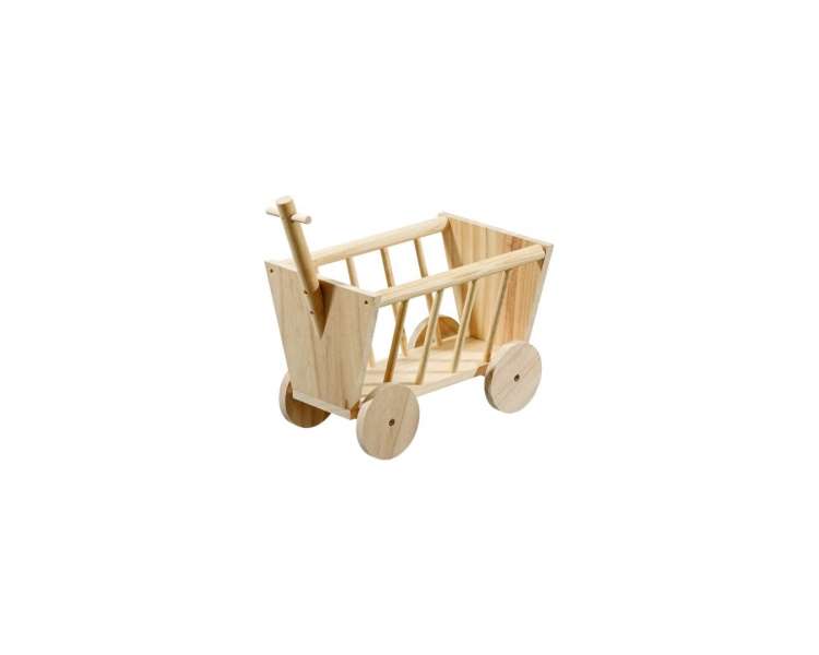 Flamingo - Hayrack wagon in wood, L - (540058501033)