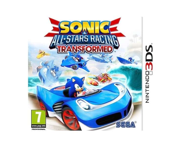 Sonic All-Star Racing: Transformed Juego para Nintendo 3DS