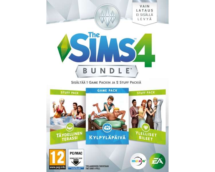 The Sims 4, Spa Day Bundle (FI)(DIGITAL) Juego para PC