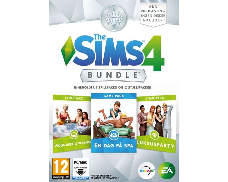 The Sims 4 - Spa Day Bundle (NO)(Code in a Box)