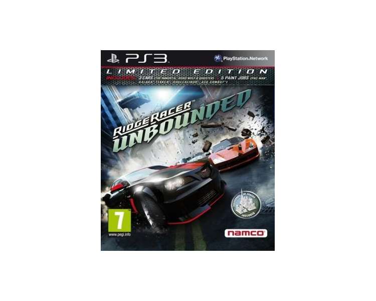 Ridge Racer Unbounded Juego para Consola Sony PlayStation 3 PS3