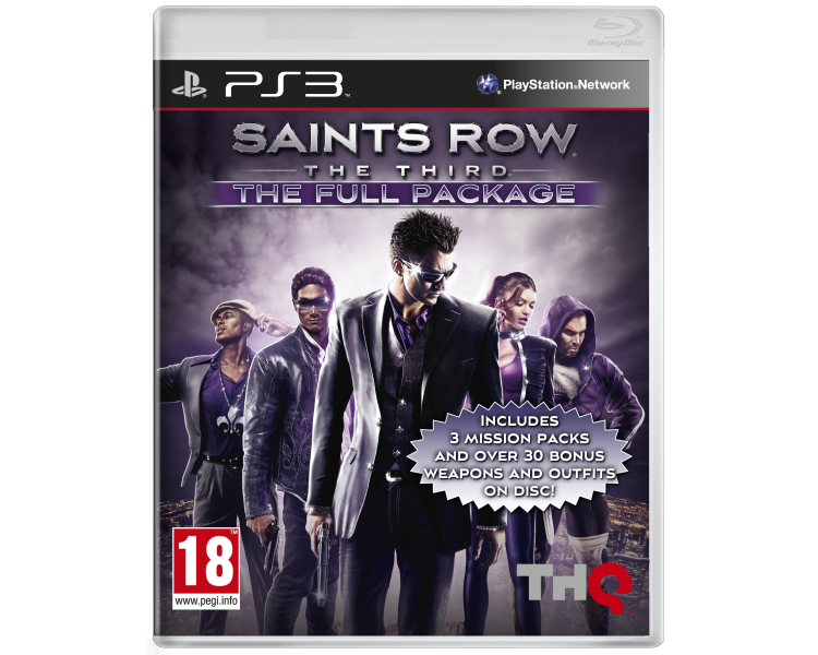 Saints Row The Third: The Full Package Juego para Consola Sony PlayStation 3 PS3