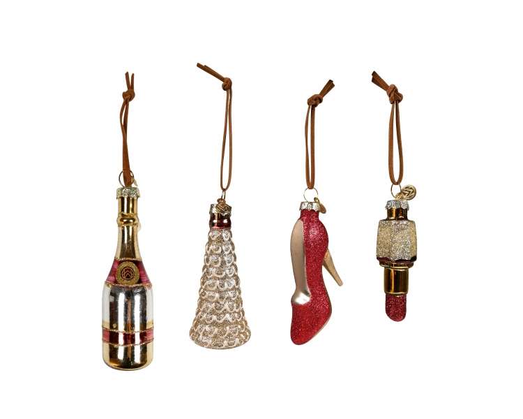 DGA - Mascha Vang collection - 4 pcs Ornaments (89001002)