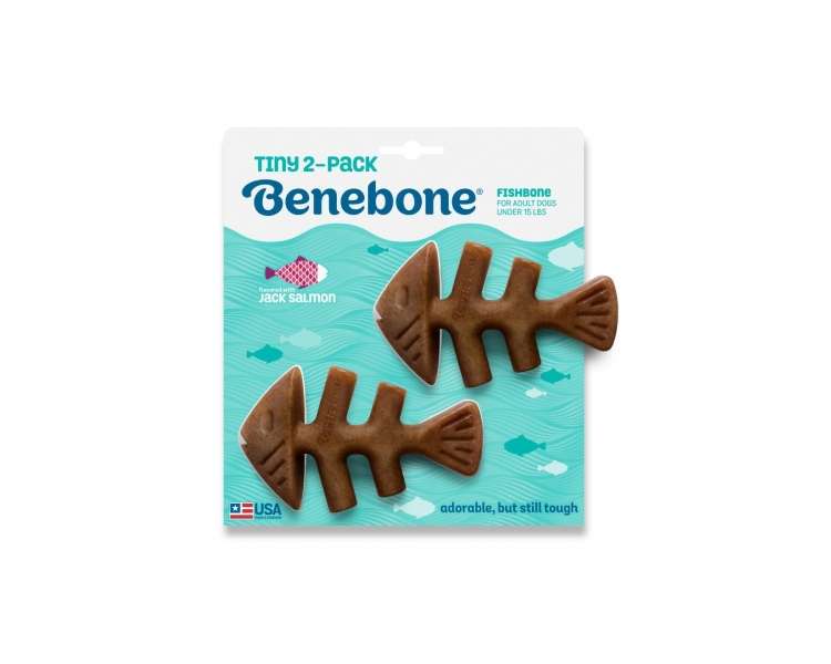 Benebone  - Fishbone 2-Pack Mini 12cm - (81005421034)