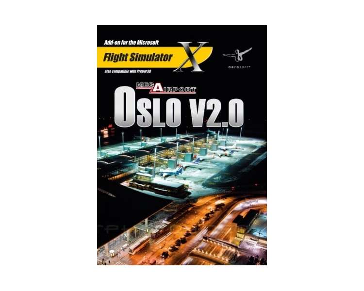 Microsoft Flight Simulator X & Prepar3D: Mega Airport Oslo V2.0